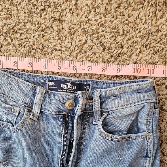 Distressed Blue Women's Jeans 00R - Picture 3 of 6